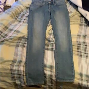h&m light blue skinny jeans